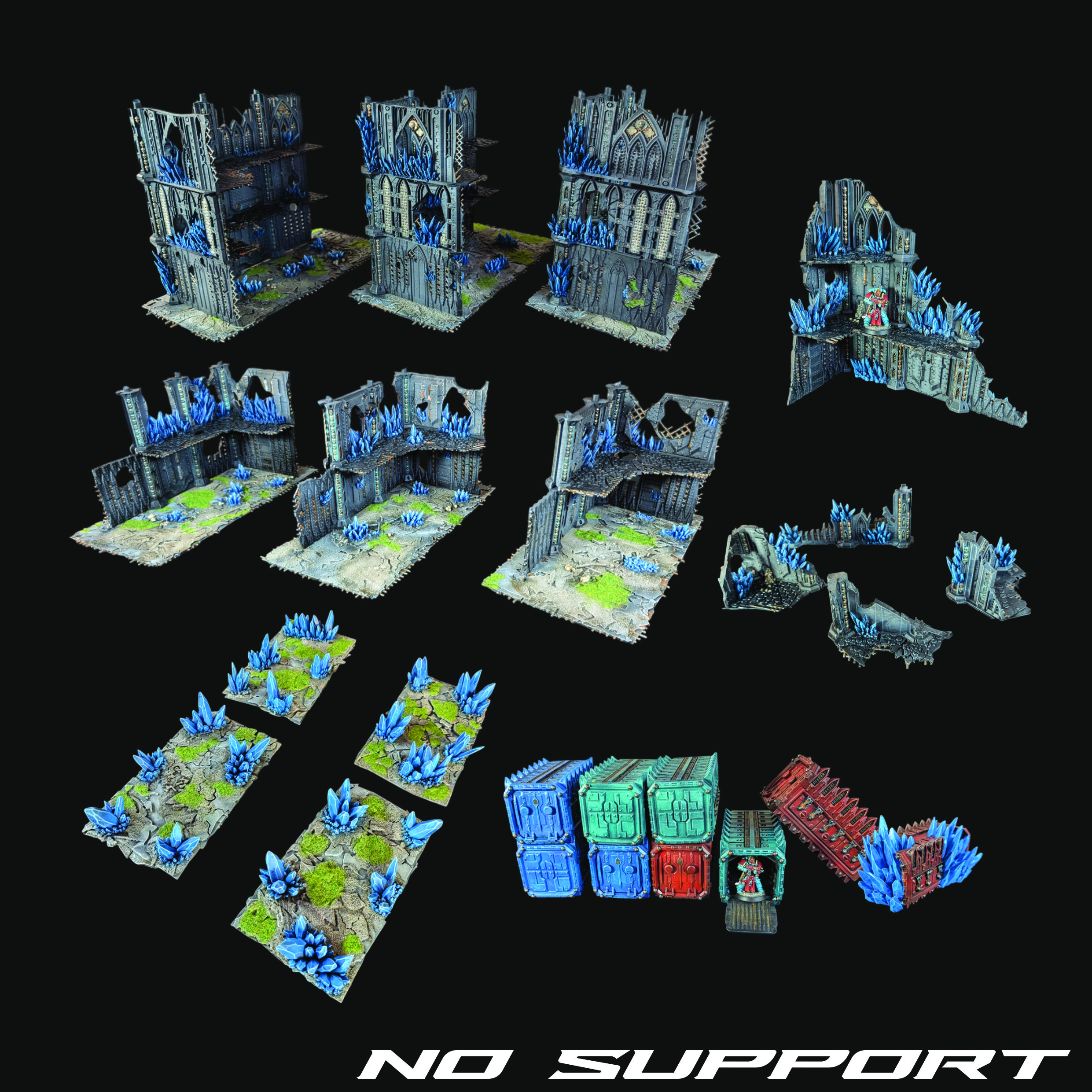 WTC terrain bundle Darkrock